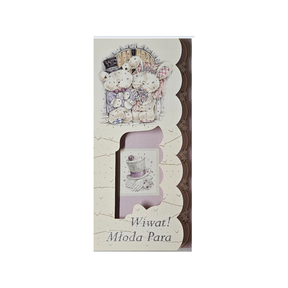 pamiątka na ślub, kartka na ślub, pocztówka ślubna  9,7 cm *20,5 cm 14278812143