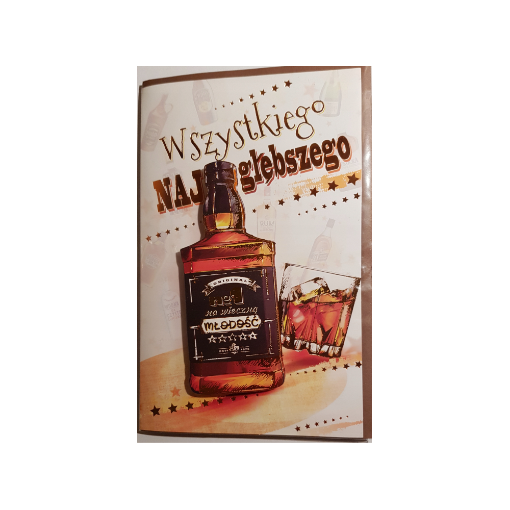 Kartki urodzinowe kartka urodzinowa WESOŁE Zabawna   13 cm *20,4 cm UP04