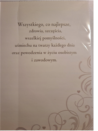 Kartki imieninowe Kartki na imieniny  11,7 cm *16,5 cm 10880573203