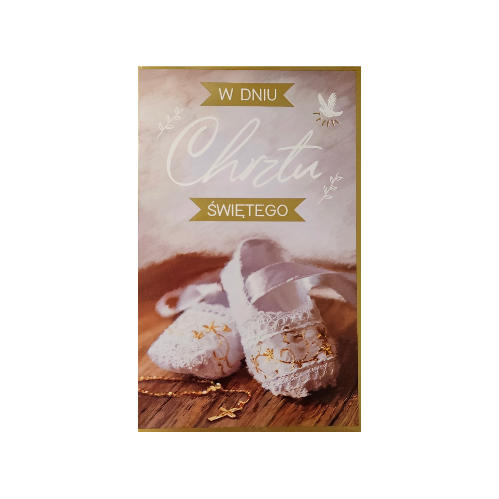 pamiątka na Chrzest Święty, Kartka na Chrzest   13 cm *20,4 cm 13721701031