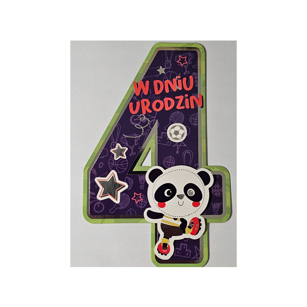 Kartki urodzinowe dla dziecka kartka urodzinowa 4 13,2 cm *20,2cm 13726721942 Kartki urodzinowe dla dziecka kartka urodzinowa 4 13,2 cm *20,2cm 13726721942
