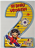 Kartki urodzinowe dla dziecka kartka urodzinowa 2   13,2 cm *20,2cm 13726723940