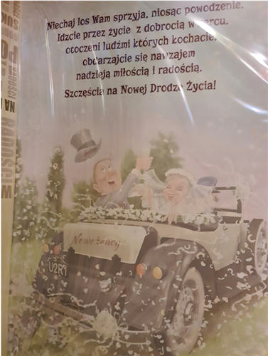 pamiątka na ślub, kartka na ślub, DUŻA MEGA WIELKA 28,5 cm *41,7cm  10937783361