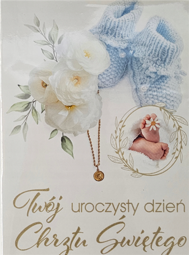 pamiątka na Chrzest Święty, Kartka na Chrzest   11,8 cm *16,7 cm 16897831610