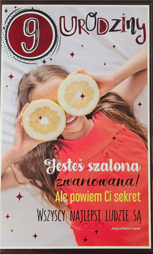 Kartki urodzinowe dla dziecka kartka urodzinowa 9   13 cm *20,4 cm 14216879075