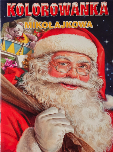 kolorowanka na Boże Narodzenie 14 cm x 20,5 cm  16617010605 16910925706