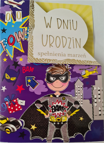 Kartki urodzinowe dla dziecka z wymienną cyferką  12 cm *17 cm 14391969809