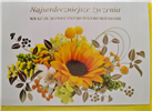 Kartki urodzinowe kartka urodzinowa karnet urodzinowy  12 cm *16,5 cm  14424720243