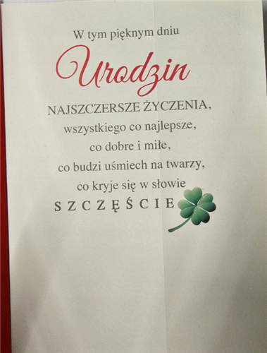 Kartki urodzinowe kartka urodzinowa karnet urodzinowy  12 cm *16,5 cm  13256215060