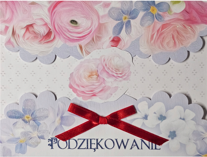 Kartki z okazji podziękowanie, dziękuje   12 cm *16,3 cm 14461645706