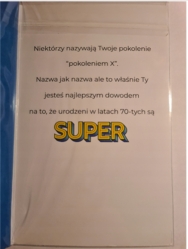Kartki urodzinowe kartka urodzinowa ROCZNIK 70 13 cm *20,5 cm 10961750749