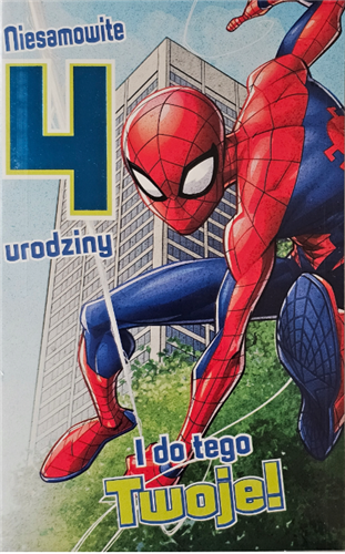 Kartki urodzinowe dla dziecka kartka urodzinowa 4 11,5 cm *18 cm  14485714476