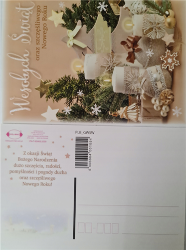 pocztówki Boże Narodzenie  10,5 cm *15 cm 14722249494