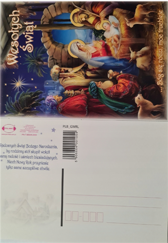 pocztówki Boże Narodzenie  10,5 cm *15 cm 14722159409