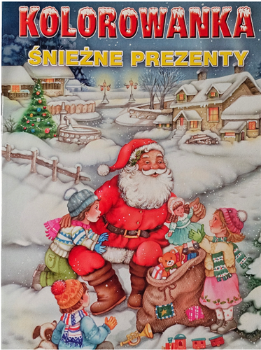 kolorowanka na Boże Narodzenie  14 cm x 20,5 cm 16617053456  16910941372