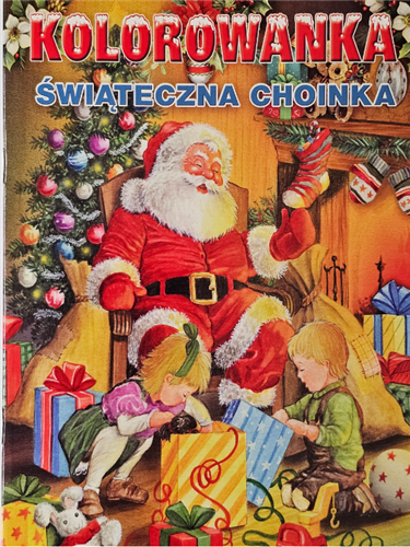 kolorowanka na Boże Narodzenie  14 cm x 20,5 cm  16617057674 16897832663