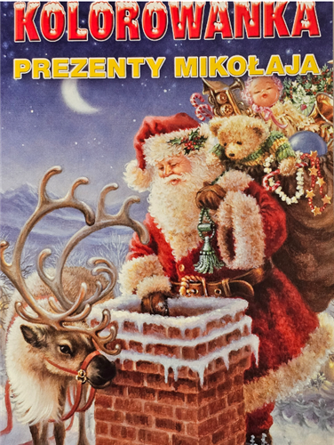 kolorowanka na Boże Narodzenie  14 cm x 20,5 cm 16617018416 16910936784