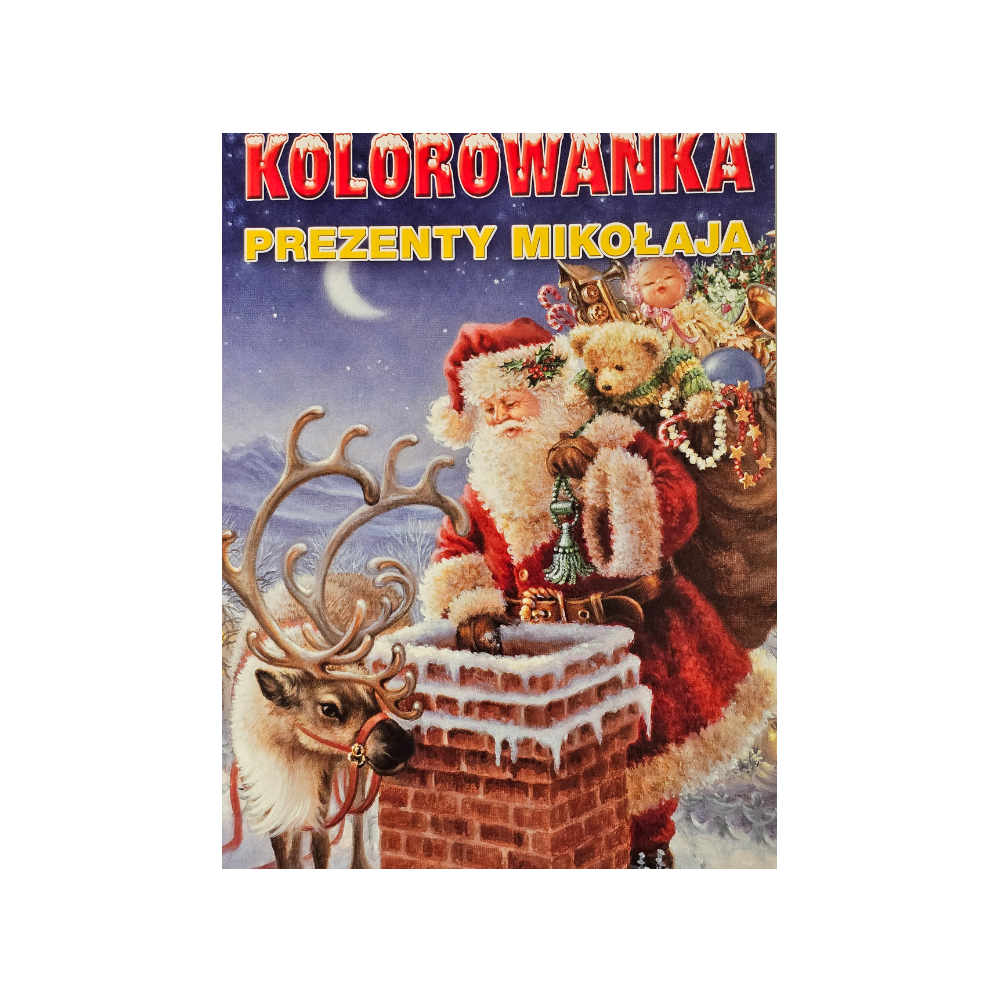 kolorowanka na Boże Narodzenie  14 cm x 20,5 cm 16617018416 16910936784