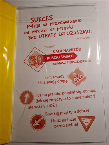 kartka urodzinowa na 30 lat  13 cm *20,4 cm 11080457512