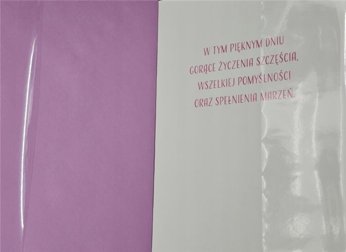 Kartki urodzinowe kartka urodzinowa karnet urodzinowy  11,7 cm *16,5  14678918652