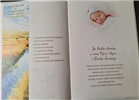 książeczka na Chrzest Święty, pamiątka na Chrzest 14,5 cm *20,5 cm  17368640871