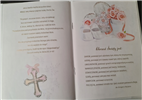 książeczka na Chrzest Święty, pamiątka na Chrzest 14,5 cm *20,5 cm  17368640871