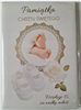 książeczka na Chrzest Święty, pamiątka na Chrzest   14,5 cm *20,5 cm 17368637255