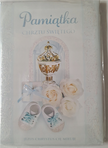 książeczka na Chrzest Święty, pamiątka na Chrzest  14,5 cm *20,5 cm 17368635595