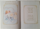 książeczka na Chrzest Święty, pamiątka na Chrzest  14,5 cm *20,5 cm 17368635595