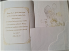 książeczka na Chrzest Święty, pamiątka na Chrzest  14,5 cm *20,5 cm 17368635595