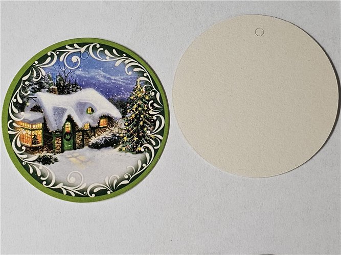 zawieszki przywieszki bileciki na paczki 7,5 x 9 cm 14825291853