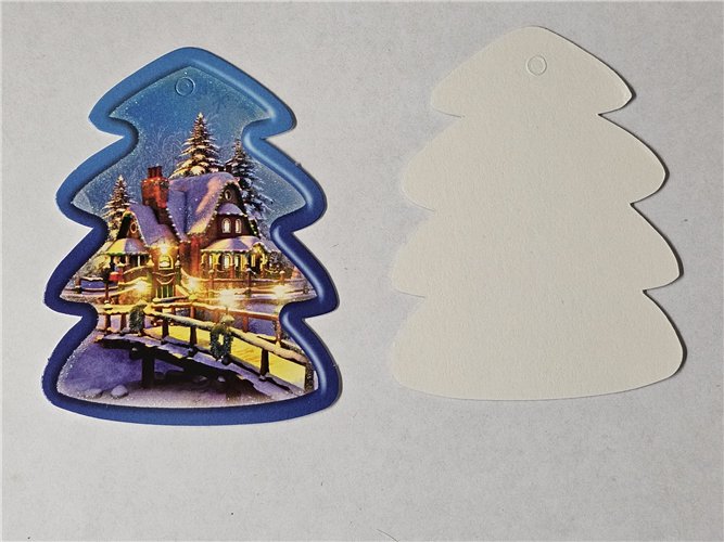 zawieszki przywieszki bileciki na paczki  7,5 x 9 cm 14831573171