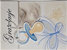 GRATULACJE Z OKAZJI NARODZIN DZIECKA 11,7 cm *16,7 cm 14868195346