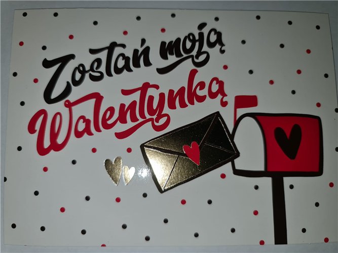 pocztówka na Walentynki na dzień zakochanych  10,5 cm *14,5 cm 14958213198