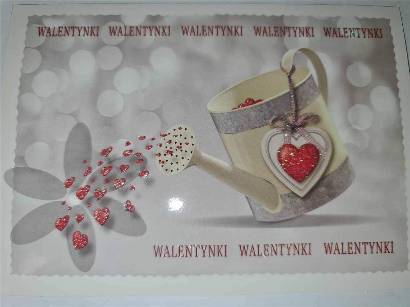 pocztówka na Walentynki na dzień zakochanych  10,5 cm *14,5 cm 14958216928