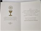 Pamiątka pierwszej Komunii Świetej Kartka  11 cm *15,5 cm 17274401883