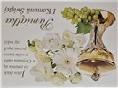 Pamiątka pierwszej Komunii Świetej Kartka  11 cm *15,5 cm 17274413322