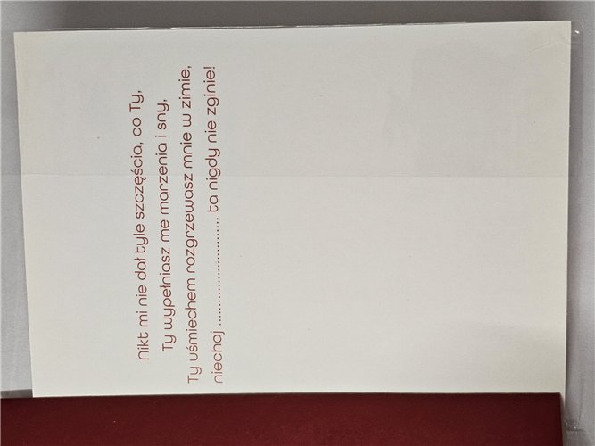 Kartka na Walentynki kartki na dzień zakochanych 11,9 cm *16,7 cm 14968892492