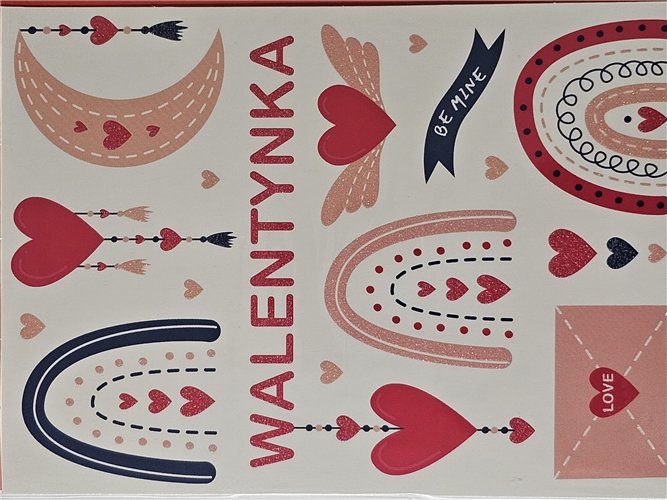 Kartka na Walentynki kartki na dzień zakochanych 11,9 cm *16,7 cm 14968894994