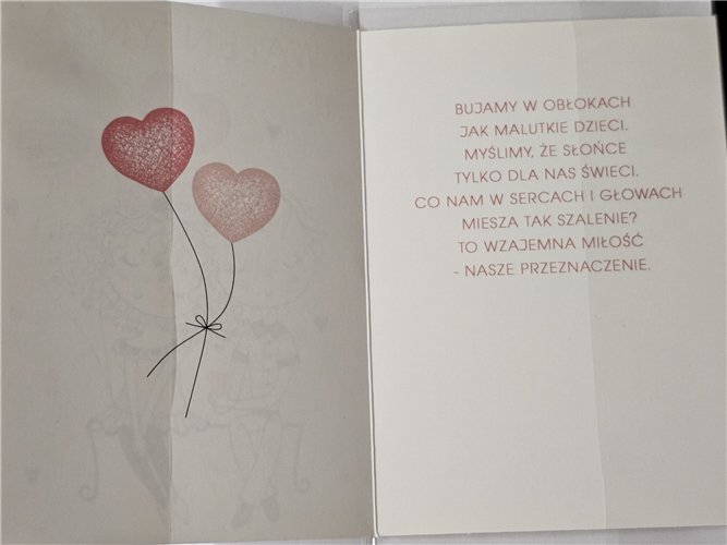Kartka na Walentynki kartki na dzień zakochanych 11,9 cm *16,7 cm 14968905790