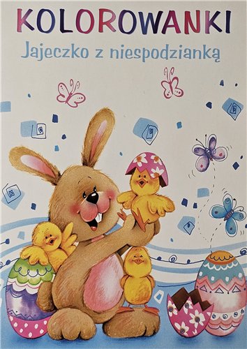 kolorowanka na Wielkanoc  14 cm x 20,5 cm  17368600040