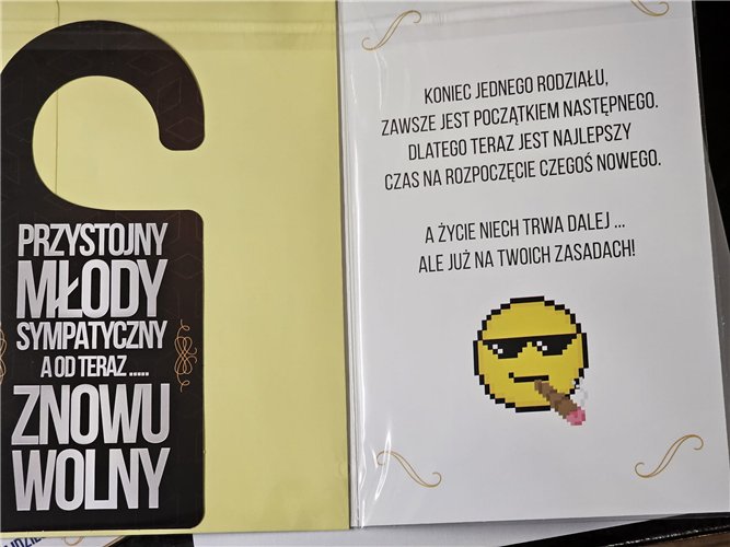 kartki z okazji ROZWODU,  gratulacje z okazji rozwodu  13 cm *20,4 cm 14972759038
