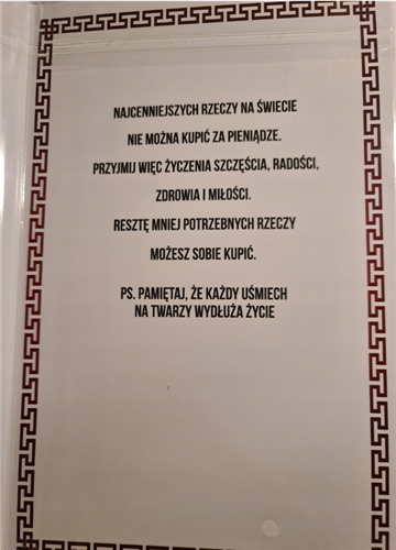 kartka urodzinowa na 60 lat z dołączoną zdrapką  13 cm *20,5 cm 11289896720