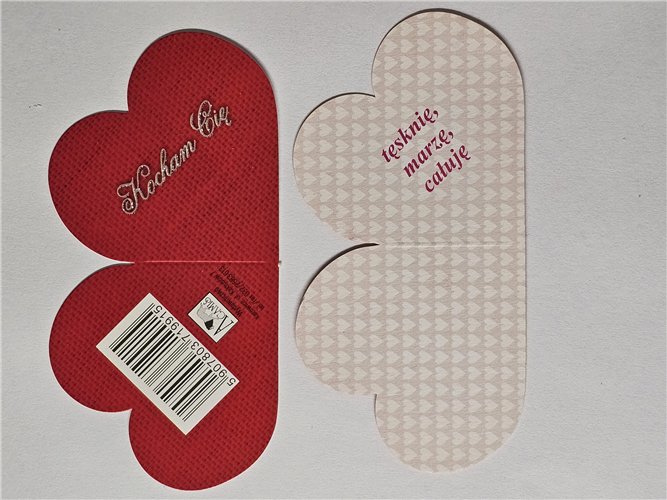 zawieszki przywieszki bileciki na paczki  6 x 6 cm 14973009771