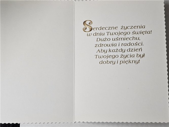 Kartki urodzinowe kartka urodzinowa karnet  11,7 cm *16,5 cm 15008028735