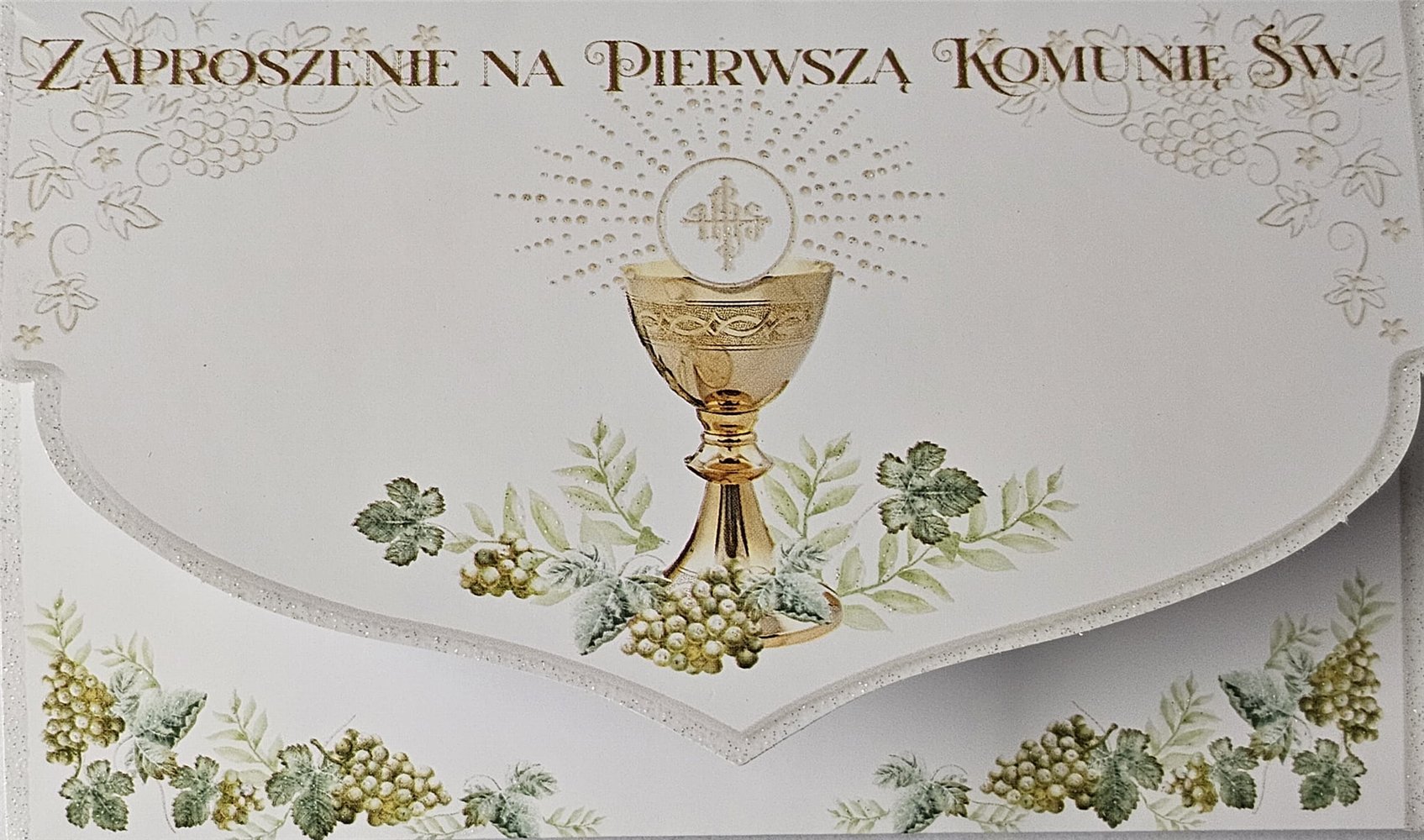 zaproszenia na Komunie Świetą 10 cm *16,7 cm 15008177500 zaproszenia na Komunie Świetą 10 cm *16,7 cm 15008177500