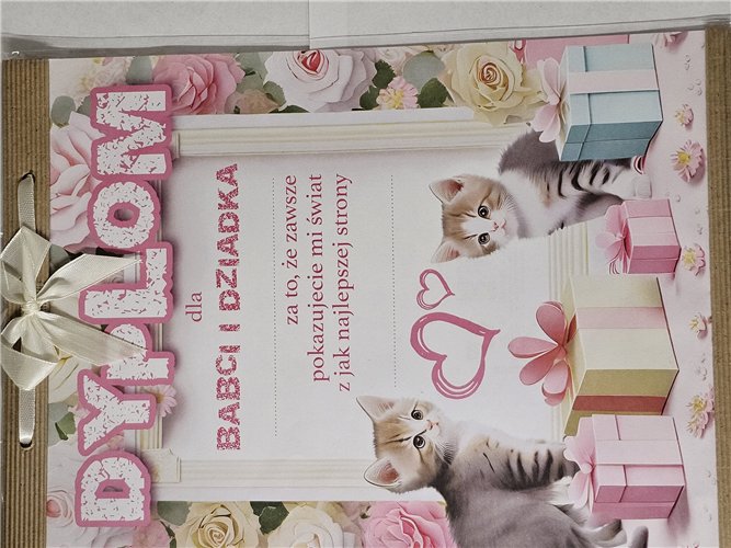 Dyplom dla Babci i Dziadka 21 cm x 26,5 cm 15008220401