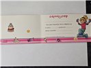 zaproszenia na urodziny dziecka  9 cm *17 cm 15095064600