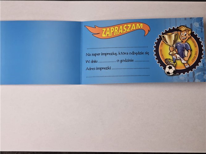 zaproszenia na urodziny dziecka  9 cm *17 cm 15095069374
