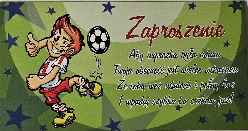 zaproszenia na urodziny dziecka  9 cm *17 cm 15095080908
